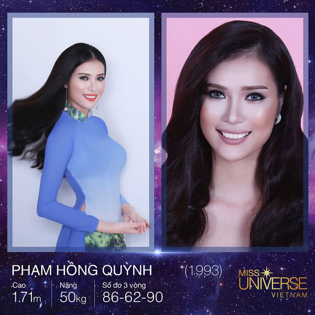 Hiện đang l&agrave;m quản l&yacute; trường mầm non v&agrave; người mẫu ảnh, Phạm Hồng Quỳnh đến từ Đ&agrave; Nẵng tham gia cuộc thi nhằm thử sức m&igrave;nh để kh&ocirc;ng ph&iacute; ho&agrave;i tuổi trẻ.