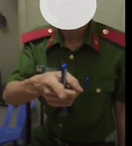 H&igrave;nh ảnh cắt từ clip.