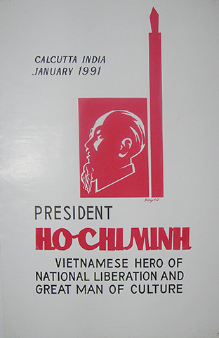 H&igrave;nh ảnh Chủ tịch Hồ Ch&iacute; Minh qua tranh &aacute;p ph&iacute;ch