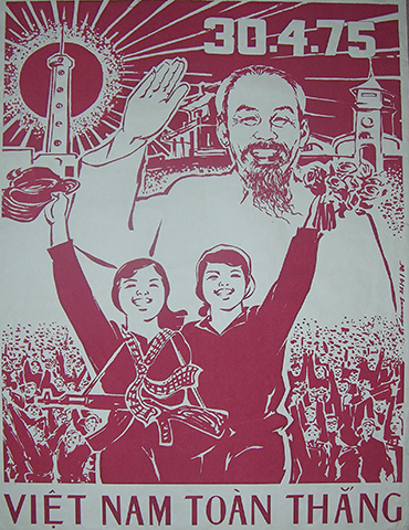 H&igrave;nh ảnh Chủ tịch Hồ Ch&iacute; Minh qua tranh &aacute;p ph&iacute;ch