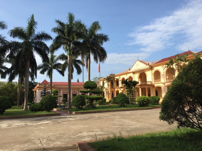 Trụ sở Huyện ủy T&acirc;n Lạc, H&ograve;a B&igrave;nh.