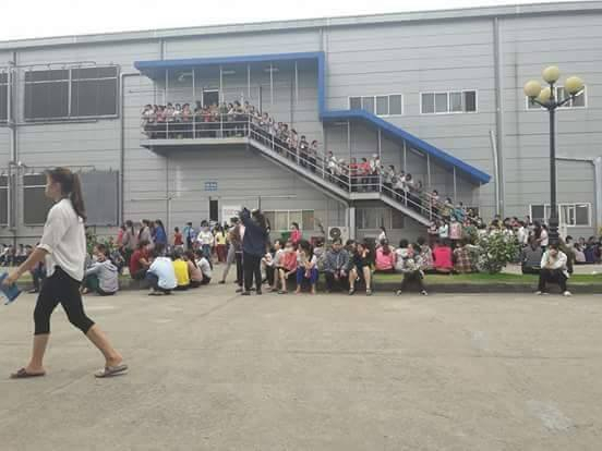 Vụ h&agrave;ng trăm c&ocirc;ng nh&acirc;n đ&igrave;nh c&ocirc;ng dưới mưa ở Bắc Giang: Nguyện vọng của người lao động đ&atilde; được đ&aacute;p ứng