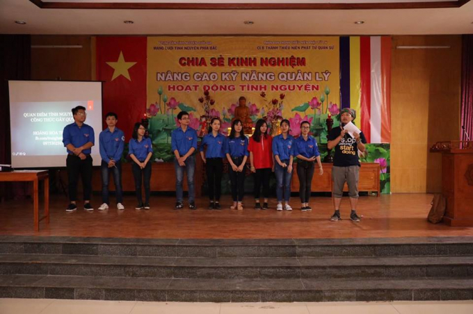 Hội nghị tập huấn n&acirc;ng cao năng lực quản l&yacute; t&igrave;nh nguyện tại ch&ugrave;a Qu&aacute;n Sứ