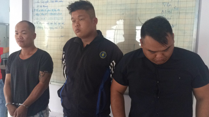 C&aacute;c nghi phạm li&ecirc;n quan đến vụ &aacute;n.