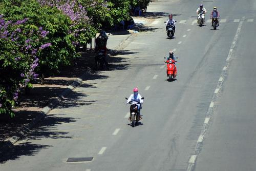 Do ảnh hưởng của v&ugrave;ng thấp n&oacute;ng ph&iacute;a T&acirc;y c&aacute;c tỉnh T&acirc;y Bắc Bộ xuất hiện nắng n&oacute;ng. Ảnh: minh họa/ Quang Quyết-TTXVN