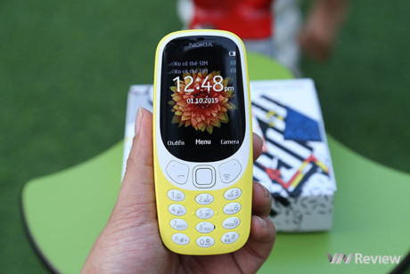 Trải nghiệm nhanh Nokia 3310 (2017) ch&iacute;nh h&atilde;ng vừa b&aacute;n ở Việt Nam