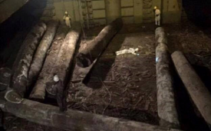 Hiện trường nơi xảy ra sự việc.