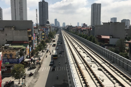 Hệ thống đường ray tr&ecirc;n cao c&oacute; nhiều tồn tại về chất lượng