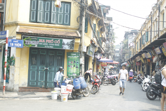 Phố Tạ Hiện được mệnh danh l&agrave;