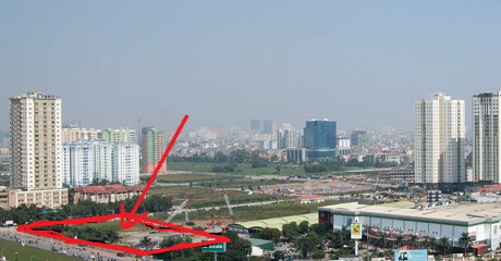 Dự &aacute;n tọa lạc cạnh Big C Thăng Long.