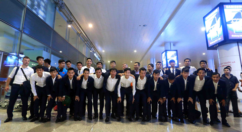 U20 Việt Nam về nước trong sự ch&agrave;o đ&oacute;n nồng nhiệt