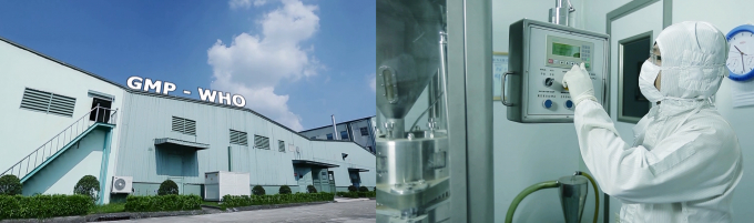 Nh&agrave; m&aacute;y Nam Dược đạt ti&ecirc;u chuẩn thực h&agrave;nh tốt sản xuất thuốc GMP &ndash;WHO