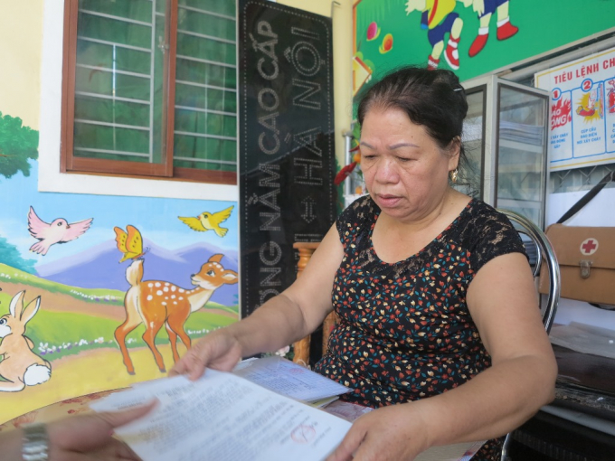 B&agrave; Nguyễn Thị T&acirc;m chủ cơ sở mầm nọn Tuổi thần ti&ecirc;n khẳng định những th&ocirc;ng tin tr&ecirc;n l&agrave; sai sự thật.