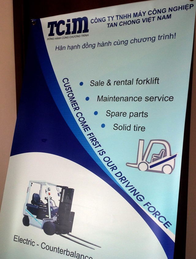 Chương tr&igrave;nh c&oacute; sự hỗ trợ từ C&ocirc;ng ty TNHH m&aacute;y c&ocirc;ng nghiệp Tan Chong Việt Nam.