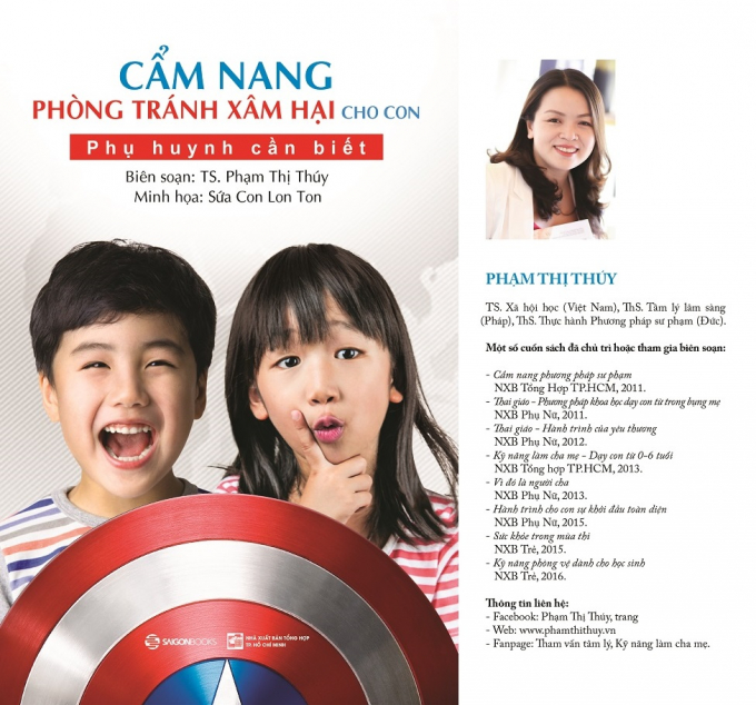 &ldquo;Cẩm nang ph&ograve;ng tr&aacute;nh x&acirc;m hại cho con&rdquo;: Bảo vệ con trước vấn nạn x&acirc;m hại t&igrave;nh dục