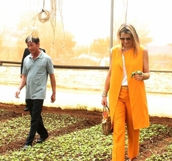 Lâm Đồng: Hoàng hậu Hà Lan Máxima đến thăm và làm việc với nông dân Lâm Đồng