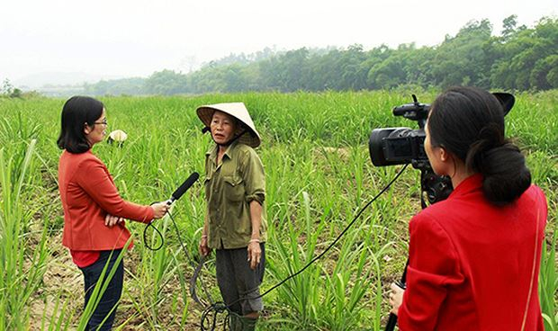 C&aacute;c nữ ph&oacute;ng vi&ecirc;n Đ&agrave;i TH-TH Quỳ Hợp bất ngờ nhận được th&ocirc;ng b&aacute;o chấm dứt hợp đồng.