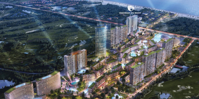Phối cảnh to&agrave;n dự &aacute;n Cocobay Đ&agrave; Nẵng