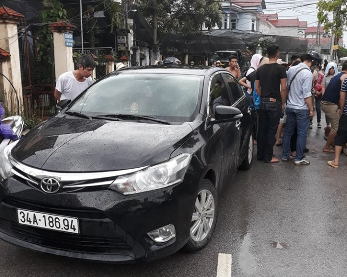 Chiếc xe được đối tượng sử dụng trong qu&aacute; tr&igrave;nh thực hiện h&agrave;nh vi.