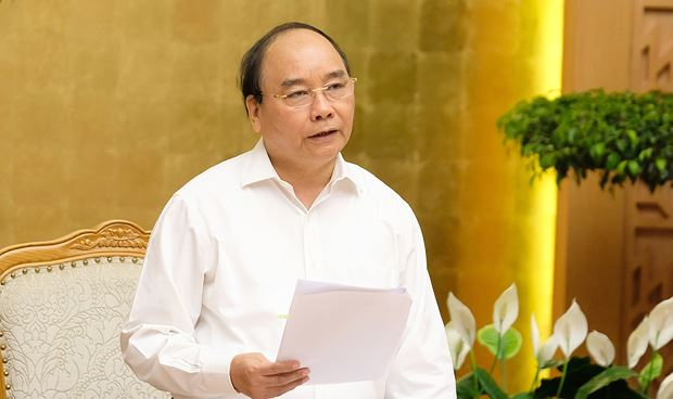 Ng&agrave;y 3/5/2018, tại H&agrave; Nội, Thủ tướng Ch&iacute;nh phủ Nguyễn Xu&acirc;n Ph&uacute;c đ&atilde; chủ tr&igrave; phi&ecirc;n họp Ch&iacute;nh phủ thường kỳ th&aacute;ng 4/2018.