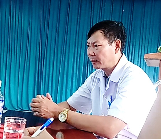 Bác sỹ Trí đã b&acirc;̣t khóc khi trao đ&ocirc;̉i v&ecirc;̀ trường hợp cháu B. tử vong.&nbsp;