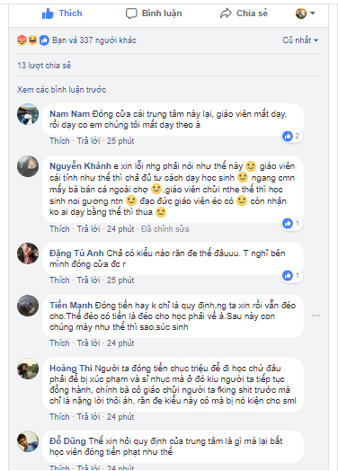 H&agrave;ng ngh&igrave;n b&igrave;nh luận được đăng tải sau stt g&acirc;y ch&uacute; &yacute;.