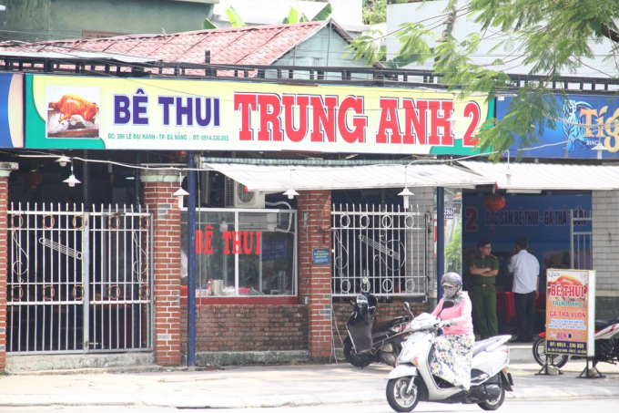 Khu vực qu&aacute;n Trung Anh 2 - nơi xảy ra vụ việc. Ảnh: H. G.