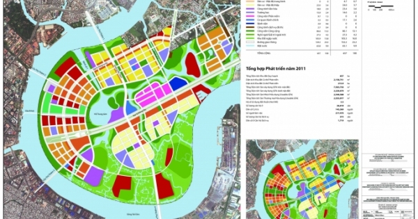 Bản đồ quy hoạch Thủ Thiêm có những điểm bất thường