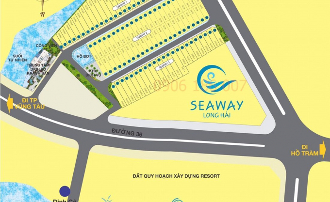 Mặt bằng dự án Seawway.