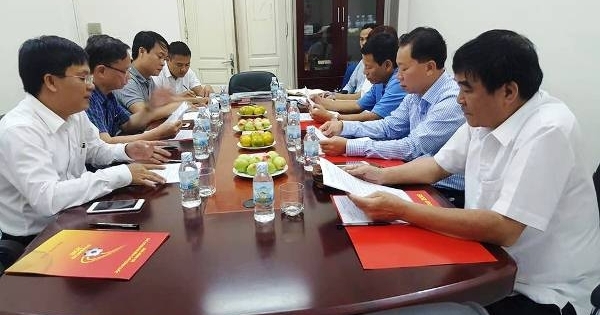 Họp Ban chỉ đạo Press Cup chuẩn bị cho mùa giải 2018