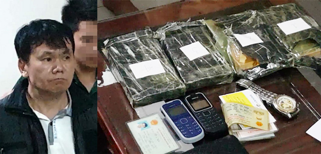 Đ&ocirc;́i tượng&nbsp;Vừ A P&aacute;o v&agrave; tang vật của vụ án.