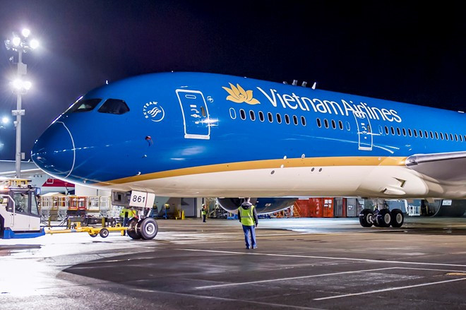 HĐQT của Vietnam Airlines khẳng định khi c&oacute; đủ điều kiện sẽ chuyển s&agrave;n ni&ecirc;m yết cho m&atilde; HVN từ s&agrave;n UpCOM sang s&agrave;n HoSE. Ảnh: VNA.