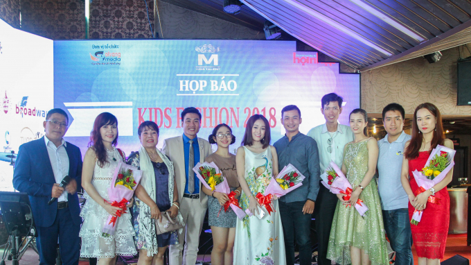 Ban tổ chức, Ban gi&aacute;m khảo chương tr&igrave;nh Kids Fashion 2018.