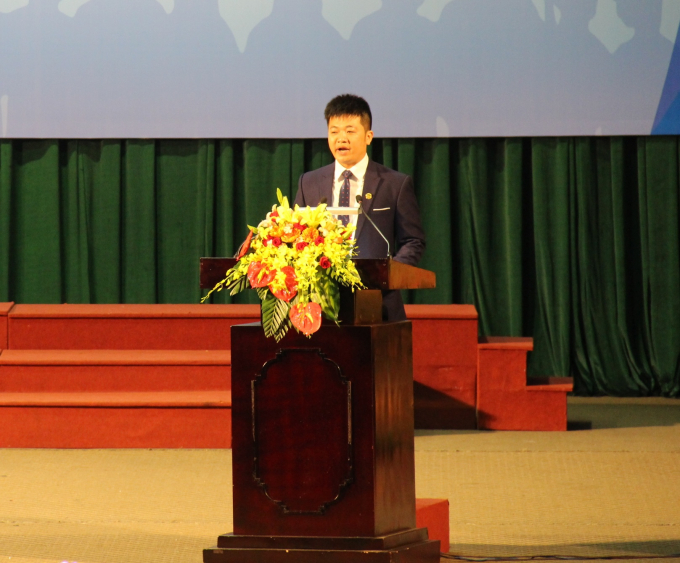 &Ocirc;ng Nguyễn Anh Vũ - GĐ Chi nh&aacute;nh ICO Thừa Thi&ecirc;n Huế ph&aacute;t biểu tại buổi Lễ.