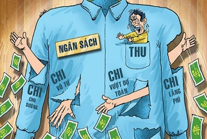 Ng&acirc;n s&aacute;ch nh&agrave; nước: Thu được 3 đồng th&igrave; ti&ecirc;u mất 2 đồng. Ảnh minh họa: KT.