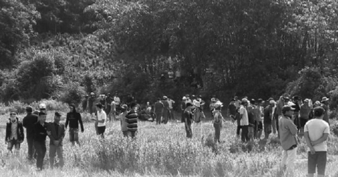 Hiện trường vụ giết người ch&ocirc;n x&aacute;c v&agrave; đ&aacute;m tang kh&ocirc;ng c&oacute; cả ảnh thờ.