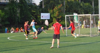 Báo Pháp luật Việt Nam bất ngờ bị Báo Lao động cầm hòa ở trận mở màn Vòng loại Press Cup 2018