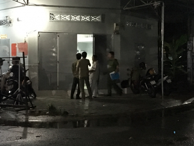 Căn nh&agrave; nơi xảy ra sự việc.