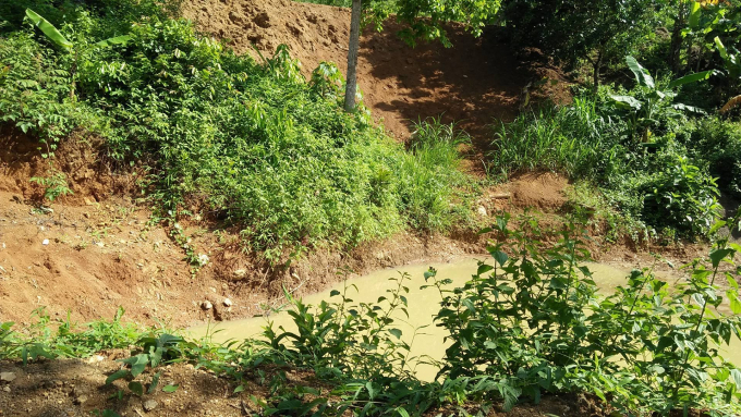 Khu vực nơi hai chị em Hoa gặp nạn.