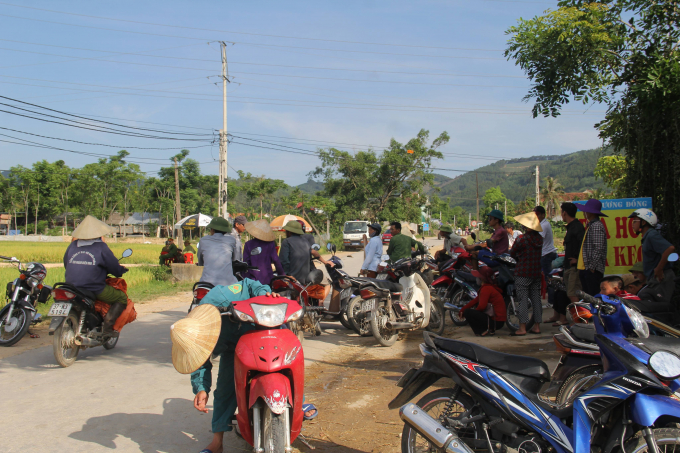 H&igrave;nh ảnh b&ecirc;n ngo&agrave;i vị tr&iacute; khai quật.