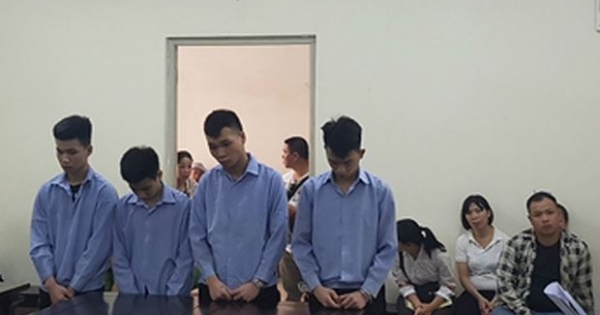 Ngày trả giá của bộ tứ 8 lần gây ra vụ cướp kinh hoàng