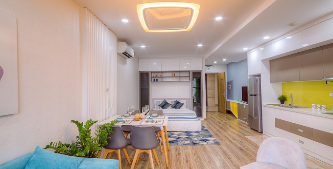 Căn hộ studio 36m2 thu h&uacute;t c&aacute;c chuy&ecirc;n gia nước ngo&agrave;i thu&ecirc; để ở