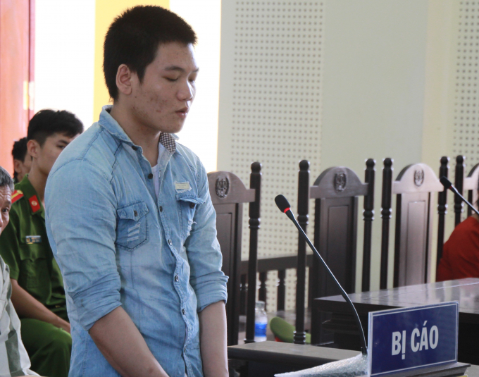 L&yacute; Th&agrave;nh Đạt tại phi&ecirc;n x&eacute;t xử ng&agrave;y 28/5.