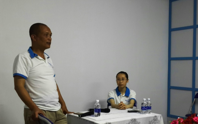 Nguyễn Th&agrave;nh Nam - Ph&oacute; Chủ tịch HĐQT Đại học FPT, người s&aacute;ng lập Đại học trực tuyến FUNiX chia sẻ tại hội thảo