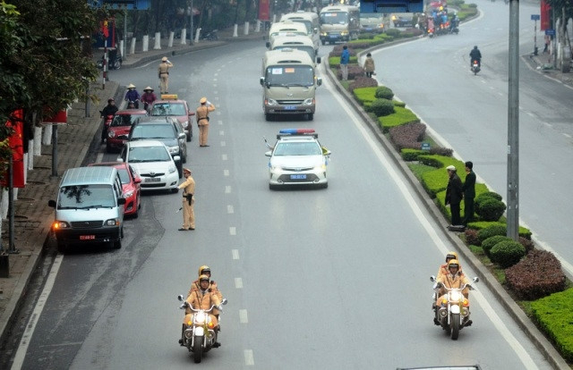 Hà Nội phân luồng giao thông phục vụ Lễ Quốc tang Chủ tịch nước Trần Đại Quang