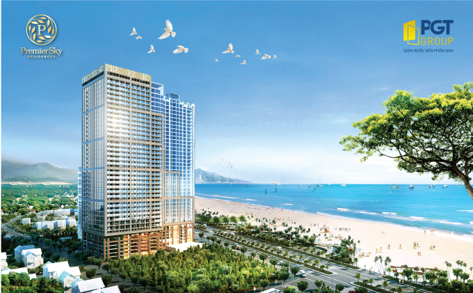 Dự án Premier Sky Residences nằm trên trục đường biển Võ Nguyên Giáp