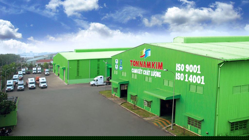 Công ty CP Thép Nam Kim lỗ ròng gần 102 tỷ đồng trong quý I/2019. Ảnh: Nam Kim