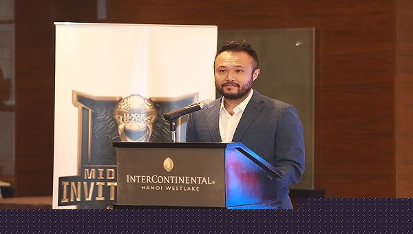 Ông Chris Tran - Giám đốc khu vực của Riot Games tại Đông Nam Á, Đài Loan, Hồng Kông và Ma Cao - chia sẻ về MSI 2019