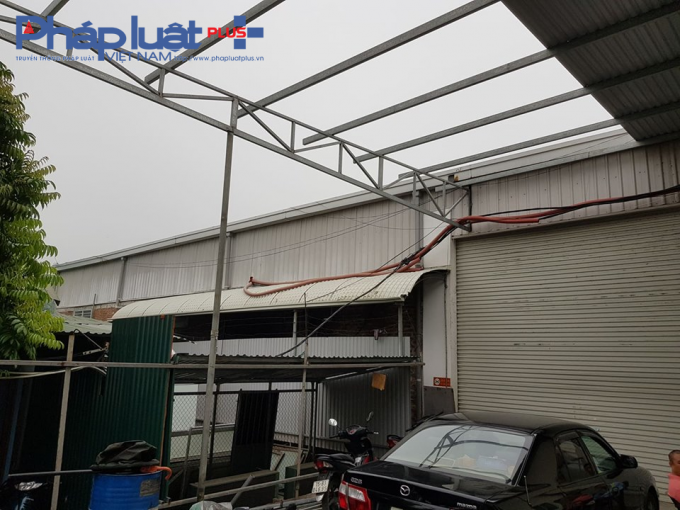 Kho ngoại quan của Công ty TNHH DV hàng hóa quốc tế Nội Bài.