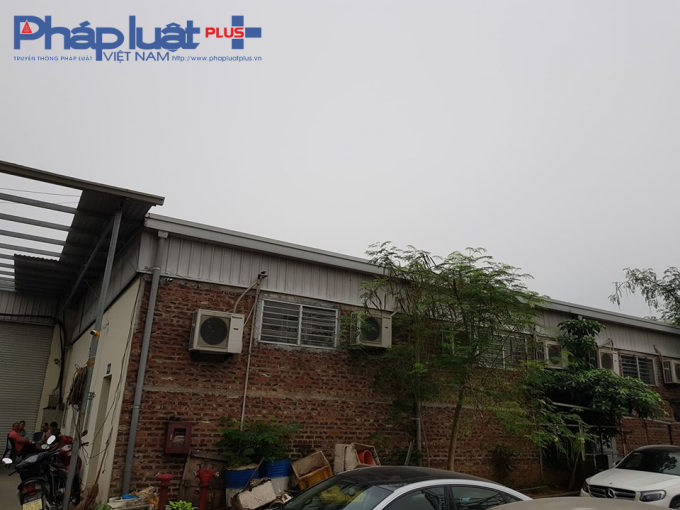 Kho hàng của Công ty TNHH DV hàng hóa quốc tế Nội Bài.